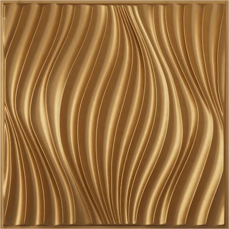 Ekena Millwork 19 5/8in. W x 19 5/8in. H Billow EnduraWall Decorative 3D Wall Panel Covers 2.67 Sq. Ft. WP20X20BWBGL